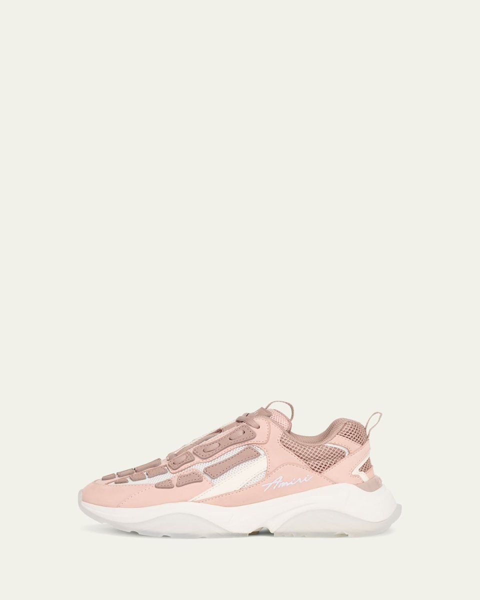 Bone Applique Runner Sneakers